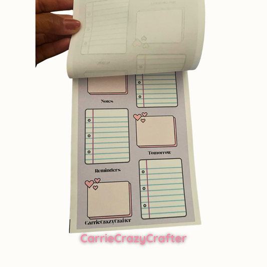 Daily Planner Notepad