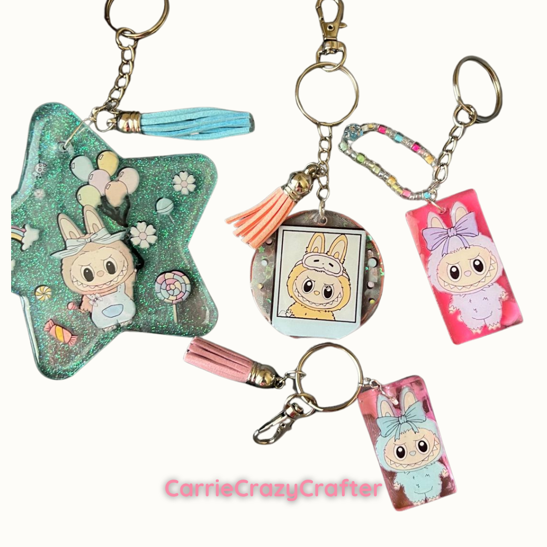 Beaded & Acrylic Keychains