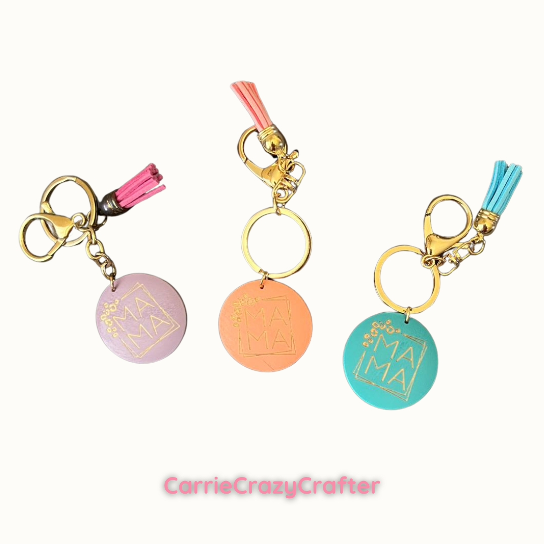 Beaded & Acrylic Keychains