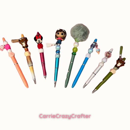 Hand-Beaded Pens